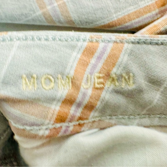 American Eagle Plaid High Waisted Mom Jean SZ 2 NEW! - Picture 9 of 16